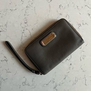 Marc Jacobs Gray Wristlet Wallet